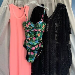 Island collection swimsuit combo